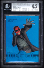 2013 Marvel Fleer Retro Red Skull Blue PMG BGS 8.5 Precious Metal Gems /50 picture