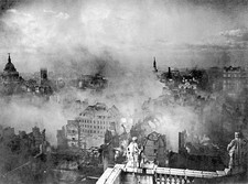 View of the city of London taken from the roof of St Paul's Cathed- Old Photo picture