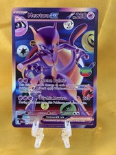 Pokémon TCG Mewtwo ex 157/128 30th Celebrations Futuristic Rare, Mint. picture