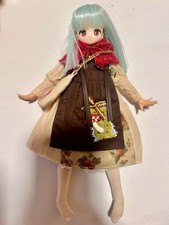 Doll Outfit Red Riding Hood Style Blythe Azone Pure Neemo Doll Clothes #2857d5 picture