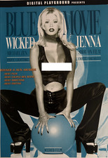 Adult Pin-Up Ad Promo Poster 11X17  Blue Movie Wicked 1995 Jeanna Fine GLOSSY picture
