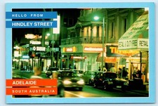 ADELAIDE, South Australia ~ HINDLEY STREET Scene at Night, Neon 4