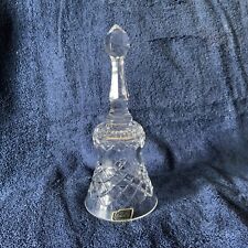 Violetta Handcut 24% Lead Crystal Bell. Made in Poland. No Clapper picture