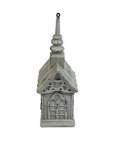 VTG The Porcelain Church Ornament picture
