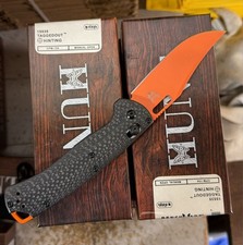 Benchmade Taggedout® 15535 Carbon Fiber Lightweight Hunting Knife NEW picture