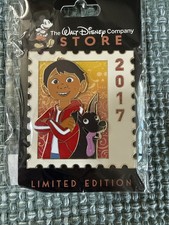 DEC WDCS D23 2026 Pixar Stamp Miguel Dante Coco 2017 LE Disney Pin picture