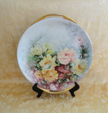 Antique Haviland France Hand Painted Porcelain 13.25