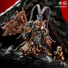 Monkey King Figurine Great Sage Chinese Mythology Statue Collectible Decor picture