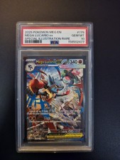 Pokémon TCG PSA 10 Mega Lucario EX 179/132 SIR Mega Evolutions English Gem Mint picture