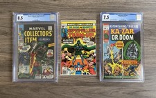 Silver-Age Etc. Doctor Doom CGC Slab/Raw Comic Lot of 3 1st Doom Supreme 🔥💯 picture