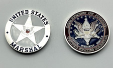 *United States Marshal* ⭐ *USMS* Department Of Justice Challenge Coin SV picture