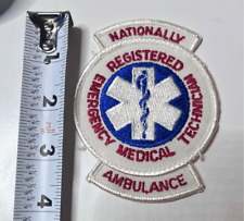 VTG National Registry of Emergency Medical Technician NREMT Patch 80s EMS EMT picture