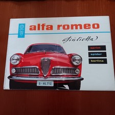 Alfa Romeo Giulietta Brochure  C.1959  RARE  Original Brochure English Text picture