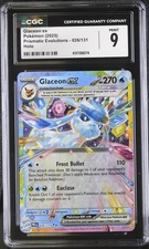 CGC 9 Pokemon Glaceon ex 026/131 Holo Graded Card ENGLISH picture