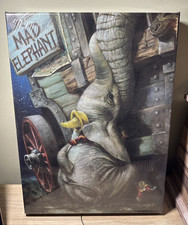 Disney Fine Art Baby of Mine Dumbo Heather Edwards Canvas LE 1500 16x12 COA picture