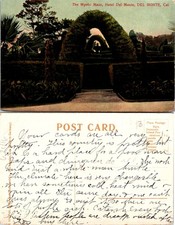 Del Monte CA The Mystic Maze Hotel Del Monte Postcard 62416 picture