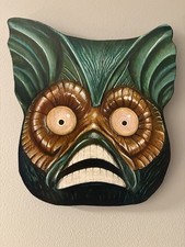 Signed Fan Art mounted wood Mer-Man print picture