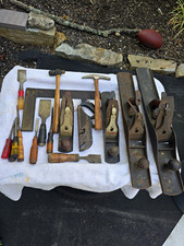 Vintage Stanley Woodworking Planes And Chisels. Stanley #5,7,8,78 Dunlap picture