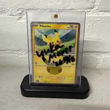 Hand signed ultra pro one touch by Pokémon artist Yuka morii autograph  picture
