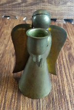 Vintage Copper and Brass Angel Candle Holder Vintage 6
