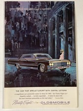 1963 Oldsmobile Ninety Eight LS Print Ad Luxury Sedan 98 picture