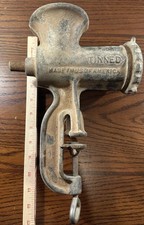 Chop-Rite No. 10 Cast Iron Meat Grinder | Complete w/ Crank & Plates picture