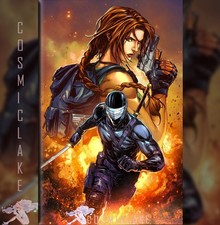 Gi Joe Real American Hero Tomb Raider #1 Gay Nycc Virgin Variant Pre 10/25☆ picture