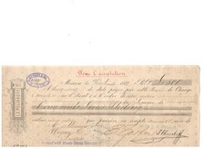 Russia Moscow 'Lazar Polyakov' Bill of Exchange 1882 £500 Лазарь Поляков picture