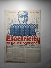 Vintage Hawkins Electrical Guide Print Ad  picture