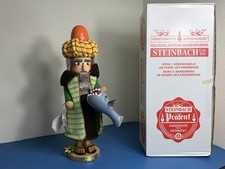 Steinbach Jonah & Whale Nutcracker series S1812, #2489 w/box, tags-SIGNED picture