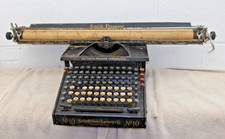 Antique 1910 Smith Premier No. 10 double-keyboard typewriter picture