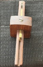 Antique Mortise And Marking Gauge Hardwood And Brass JH Swift 1878 picture