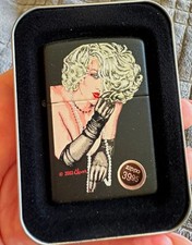 Zippo 2003 Limited Edition Olivia Pinup Girl Lighter Playboy & Pinups picture