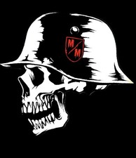 Vintage 1999-Y2K - XL Metal Mulisha Sticker/Decal (FMX) Freestyle Motocross picture