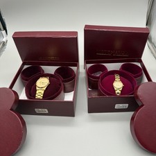 His and Hers Mickey Mouse Watches EUC Lot of 2 picture