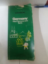 1984 Michelin Germany - West Germany & Berlin Travel Guide Book English picture