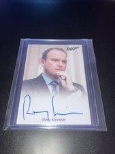 2017 JAMES BOND ARCHIVES FINAL EDITION RORY KINNEAR AUTOGRAPH SKYFALL TANNER picture