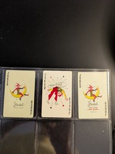 #31- 3 Different JOKERS Single Swap Playing Cards - picture
