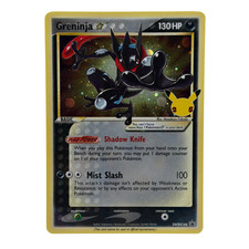 Pokémon TCG Greninja Gold Star SWSH144 25th Celebrations Promo Card NM picture
