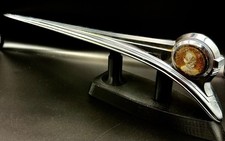 1949 DeSoto Deluxe Custom Lighted Hood Ornament Lucite Emblem Original picture