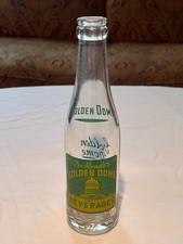 c1940s De Ronde's Golden Dome Beverages Montpelier, Vermont ACL Soda Bottle picture