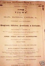 Jones' Views of the Seats, Mansions, Castles & Noblemen and...In England 1829 #9 picture
