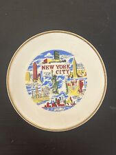 Vintage Decorative Plate : New York City picture