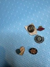 Lot of 75Vintage Metal Pinback/Lapel Pins & Badges: Bobcat BSA, American Legion picture