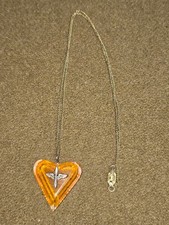 WWII USAAF Sweetheart Necklace and Charm picture