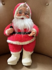 Rushton Star Creation Santa Claus 1950s Vintage Coca Cola Collectible w/bottle picture