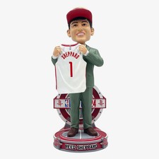 Reed Sheppard Houston Rockets 2024 Draft Pick Bobblehead NBA Basketball picture