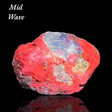 123 Gm Amazing Fluorescent Afghanite, Lazurite, Mica & Pyrite On Calcite @AFG picture