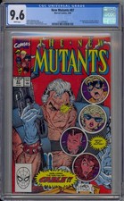 New Mutants #87 1990 CGC 9.6 1st app Cable White Pages picture