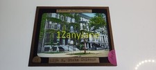 Y14 HISTORIC Glass Magic Lantern Slide Chicago Illinois 84 T ENAMI 1234 N STATE picture